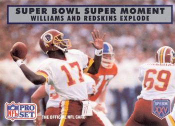 Williams and Redskins Explode SBSM, SBXXII