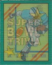 Super Bowl Trivia TRIV