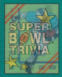 Super Bowl Trivia TRIV