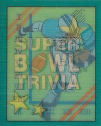 Super Bowl Trivia TRIV
