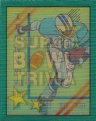 Super Bowl Trivia TRIV