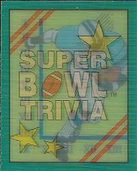 Super Bowl Trivia TRIV