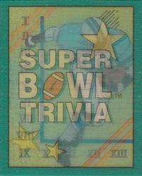 Super Bowl Trivia TRIV