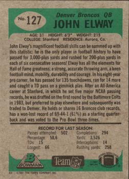 Card back