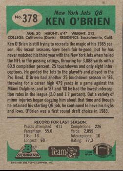 Card back