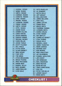 Checklist I: 1-140