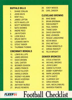 Checklist: 1-109