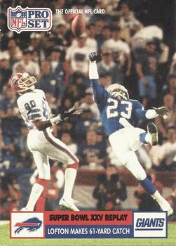 Lofton Makes 61-Yard Catch SBXXV,