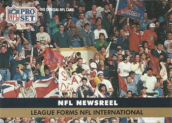League Forms NFL International NEWS,