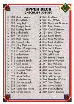 Checklist: 301-400