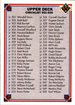 Checklist: 501-600