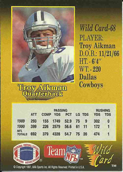 Card back