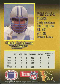 Card back