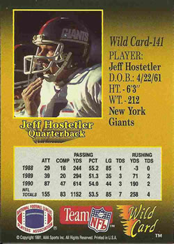 Card back
