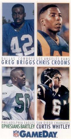 Greg Briggs / Chris Crooms / Ephesians Bartley / Curtis Whitley