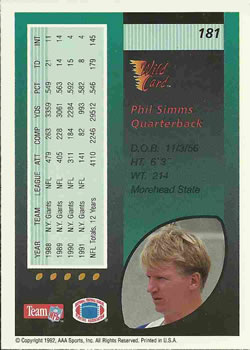 Card back