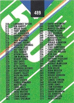 Card back