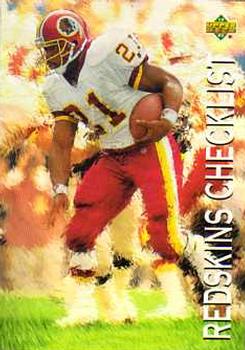 Redskins Checklist