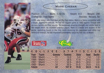 Card back