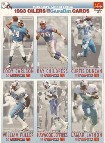 Cody Carlson / Ray Childress / Curtis Duncan / William Fuller / Haywood Jeffires / Lamar Lathon 