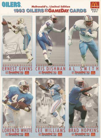 Cris Dishman / Ernest Givins / Brad Hopkins / Al Smith / Lorenzo White / Lee Williams 