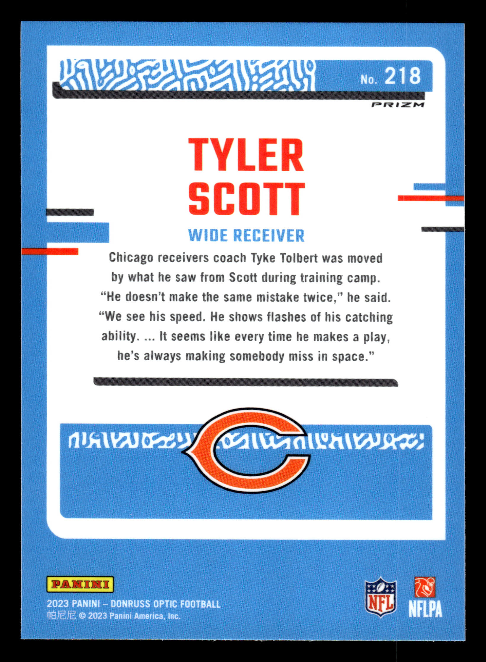 Card back