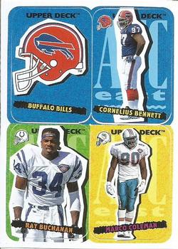 Buffalo Bills / Cornelius Bennett / Ray Buchanan / Marco Coleman