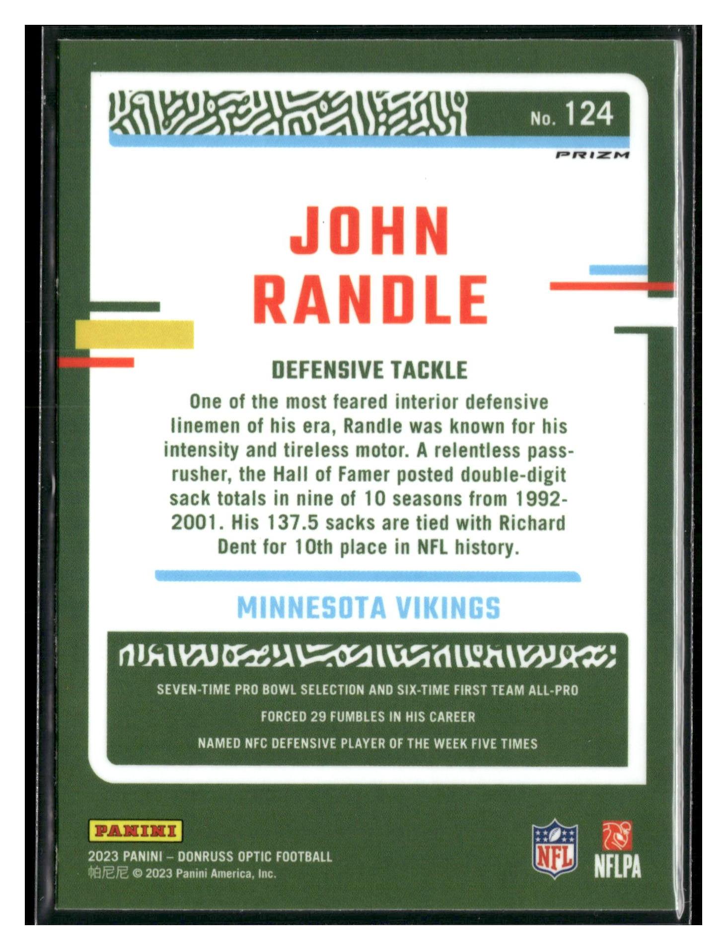 Card back