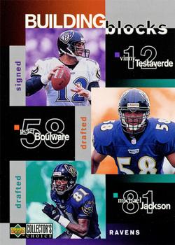 Vinny Testaverde / Peter Boulware / Michael Jackson / Bam Morris / Derrick Alexander