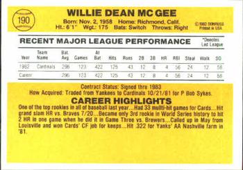 Card back