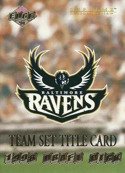 Ravens 1998 Draft Pick Redemption