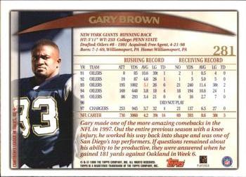 Card back