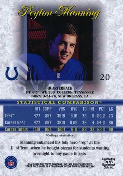 Card back