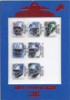 Herman Moore / Barry Sanders / Charlie Batch / Chris Claiborne / Sedrick Irvin
