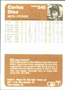 Card back