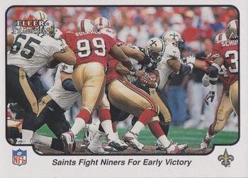 Saints Fight Niners for Early Victory