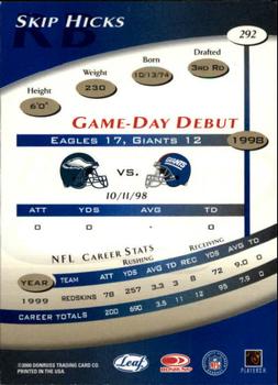 Card back