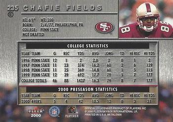 Card back