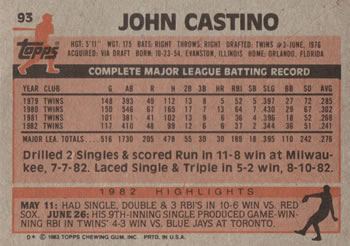 Card back