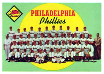 Phillies Team Card / First Series Checklist: 1-88