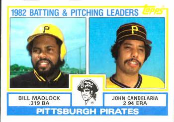 Pirates Leaders / Checklist (Bill Madlock / John Candelaria)