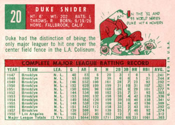 Card back