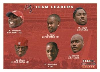 Tampa Bay Buccaneers Team Leaders