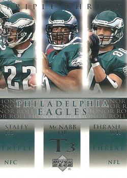 Duce Staley / Donovan McNabb / James Thrash T3