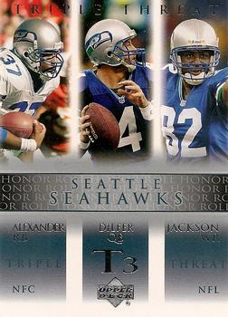 Shaun Alexander / Trent Dilfer / Darrell Jackson T3
