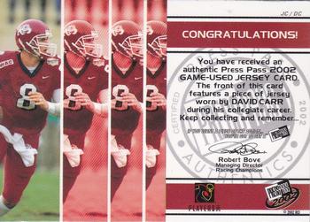 Card back
