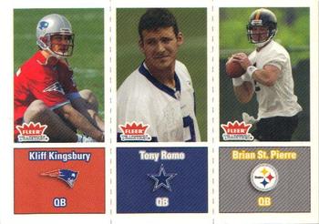 Kliff Kingsbury / Tony Romo / Brian St. Pierre