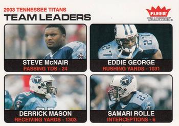 Steve McNair / Eddie George / Derrick Mason / Samari Rolle