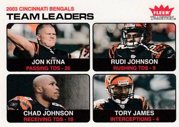 Jon Kitna / Rudi Johnson / Chad Johnson / Tory James
