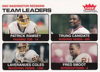 Patrick Ramsey / Trung Canidate / Laveranues Coles / Fred Smoot